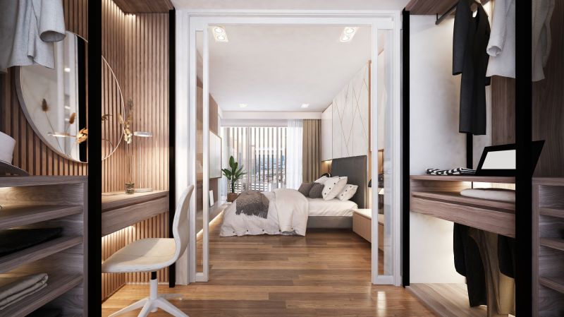 Walk-In Closet and Bathroom Combo